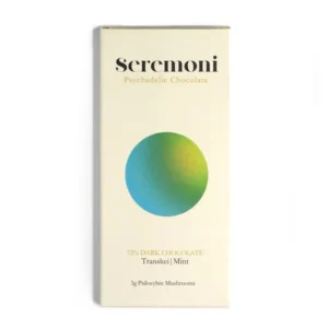 Seremoni Psilocybin Chocolate Bar Mint 3000mg